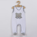 Luxusní kojenecké dupačky New Baby Honey Bear s 3D aplikací 56 (0-3m)