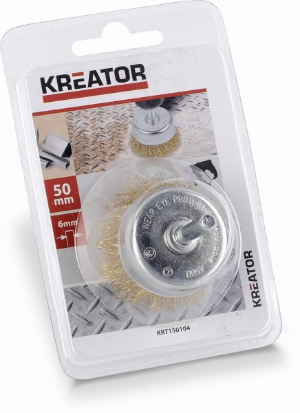Kreator KRT150104 - Brusný měděný kartáč 50mm