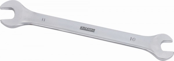 Kreator KRT501003 - Oboustranný klíč otevřený 10x11 -150mm