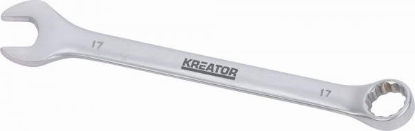 Kreator KRT501212 - Oboustranný klíč očko/otevřený 17 - 205mm