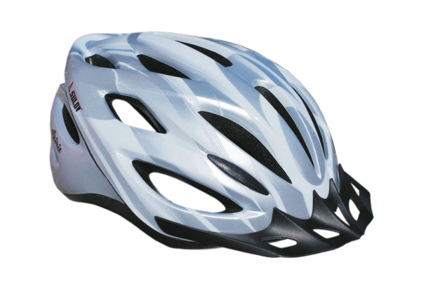 Cyklo helma SULOV SPIRIT, vel. M, stříbrná