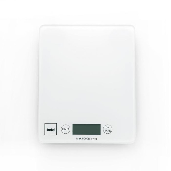 KELA Váha kuchyňská digitální 5 kg PINTA bílá KL-15740