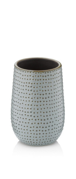 KELA Pohár Dots keramika šedohnědá KL-23601