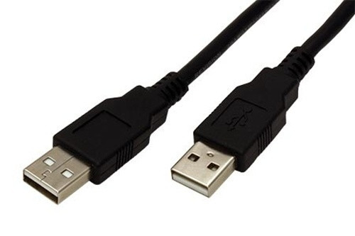 Kabel USB 2.0 A-A 4,5m, černý (propojovací)