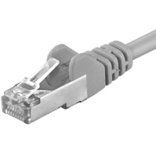 Patch kabel FTP Cat 6, 10m - šedý