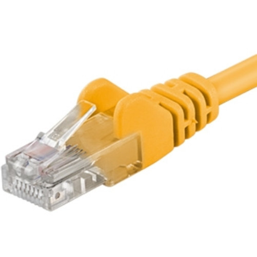 Patch kabel UTP Cat 6, 2m - žlutý