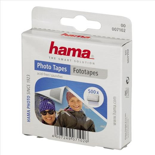 Příslušenství Hama fotoštítky oboustranné , 500 ks