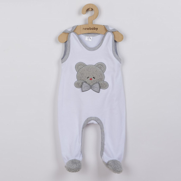 Luxusní kojenecké dupačky New Baby Honey Bear s 3D aplikací 74 (6-9m)