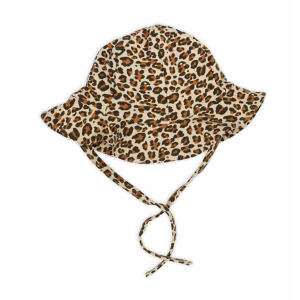Kojenecká bavlněná čepička-klobouček Nicol Mia 56 (0-3m)
