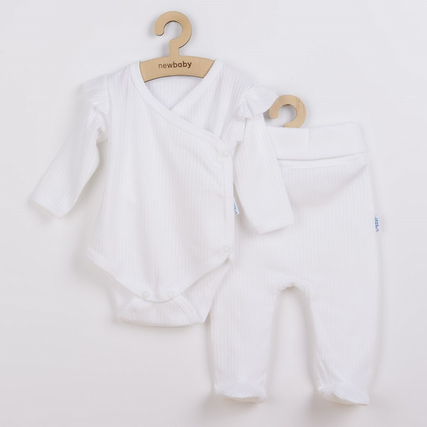 2-dílná kojenecká souprava New Baby Practical bílá holka 68 (4-6m)
