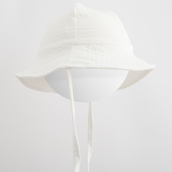 Kojenecký mušelínový klobouček New Baby Elizabeth 68 (4-6m)