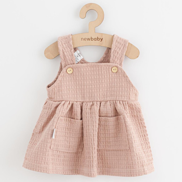 Kojenecká mušelínová sukýnka New Baby Comfort clothes růžová 62 (3-6m)