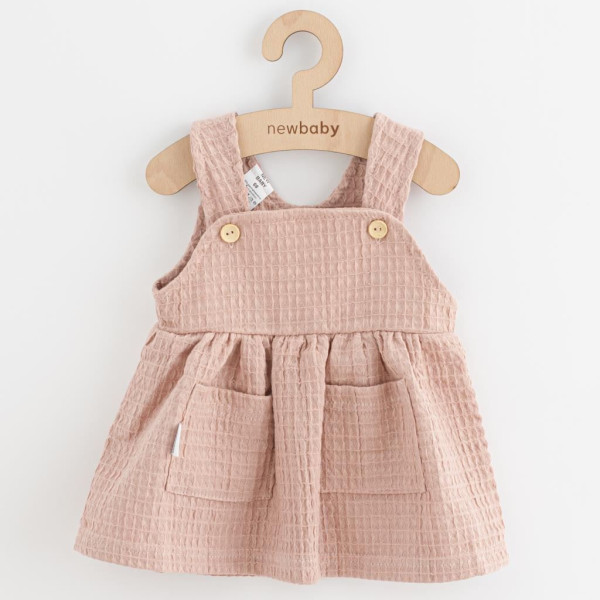 Kojenecká mušelínová sukýnka New Baby Comfort clothes růžová 68 (4-6m)