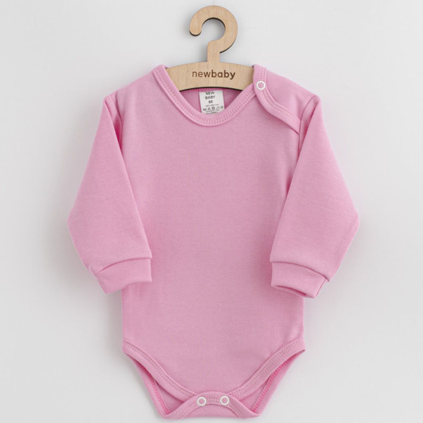 Kojenecké bavlněné body New Baby Casually dressed růžová 80 (9-12m)