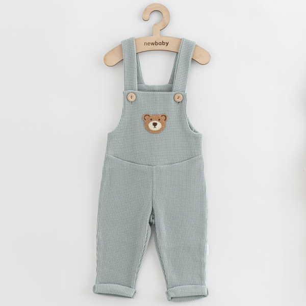 Kojenecké lacláčky New Baby Luxury clothing Oliver šedé 56 (0-3m)