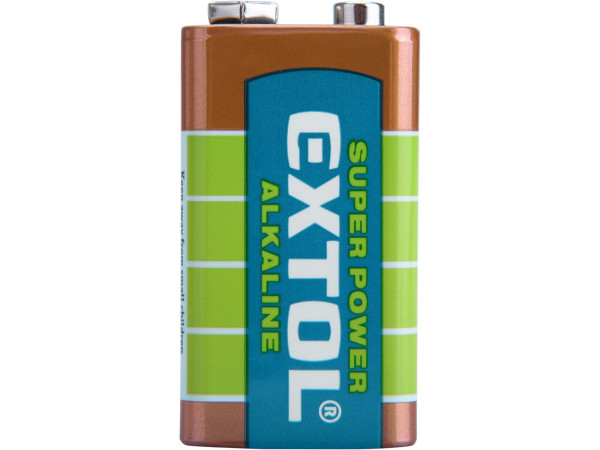 Extol Energy 42016 baterie alkalické, 1ks, 9V (6LR61)
