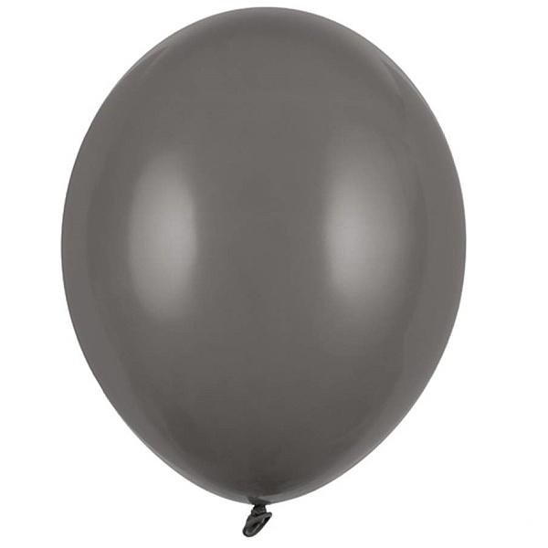 Balónky pastelové šedé, 27 cm