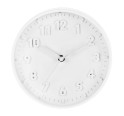 SEGNALE Nástěnné hodiny ručičkové 20 cm bílá KO-837000750bila
