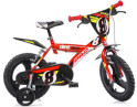 KUBIsport 05-CSK5163K-CRV Dino bikes 163GLN červená 16&quot; 2022 dětské kolo