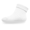 Kojenecké pruhované ponožky New Baby bílé 56 (0-3m)