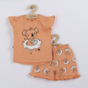 Dětské letní pyžamko New Baby Dream lososové 86 (12-18m)