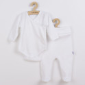 2-dílná kojenecká souprava New Baby Practical bílá kluk 68 (4-6m)