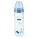Kojenecká láhev NUK LOVE 250 ml, 6-18 m modrá