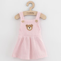 Kojenecká laclová sukýnka New Baby Luxury clothing Laura růžová 56 (0-3m)