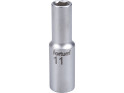 Fortum 4700511 hlavice nástrčná prodloužená 1/2&quot;, 11mm, L 77mm,