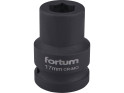 Fortum 4703017 hlavice nástrčná rázová 3/4&quot;, 17mm, L 52mm