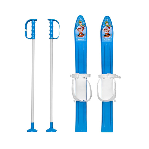Baby Ski 60 cm - dětské plastové lyže - modré