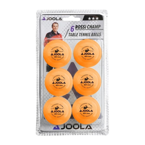 Míčky na stolní tenis JOOLA Rosskopf 6 ks - oranžové
