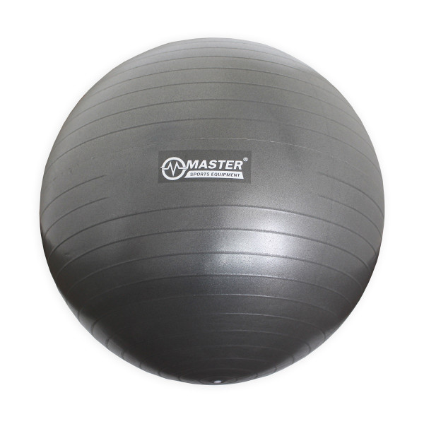 Gymnastický míč MASTER Super Ball průměr 65 cm - šedý