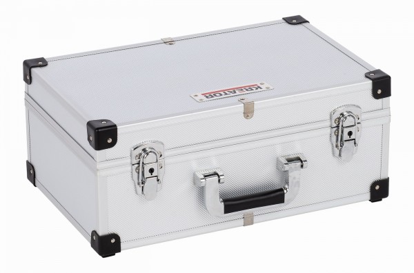 Kreator KRT640260S - Hliníkový kufr na 60CD stříbrný