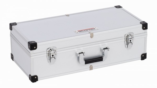 Kreator KRT640280S - Hliníkový kufr na 80CD stříbrný