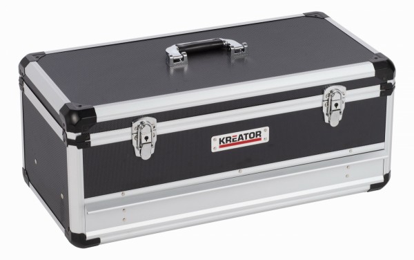 Kreator KRT640603B - Hliníkový kufr 620x300x255mm 1 zásuvka