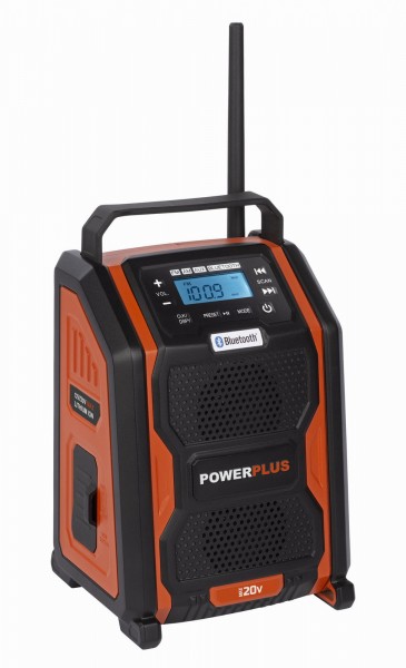 PowerPlus POWDP8060 - Aku rádio 20V + 220V (bez AKU)