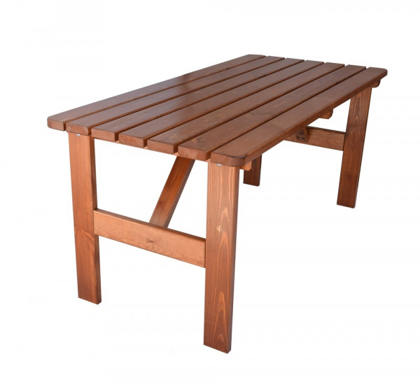 Rojaplast VIKING zahradní stůl dřevěný LAKOVANÝ - 180cm