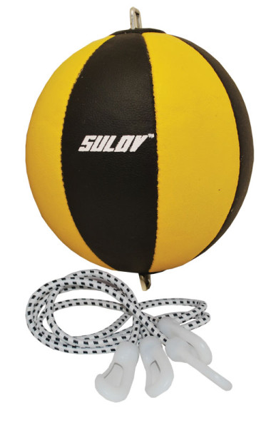 Box míč SULOV Split-štípaná kůže, dvojitý-Punchball