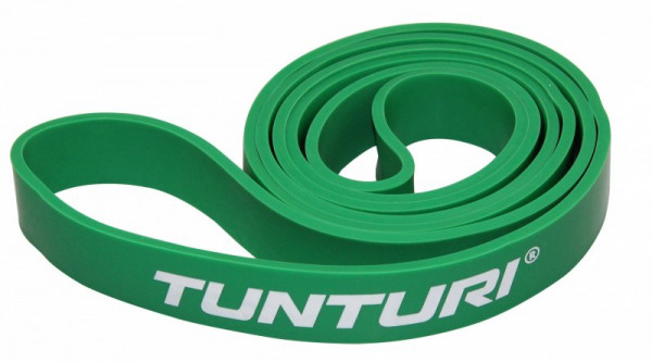Posilovací guma Power Band TUNTURI Medium zelená