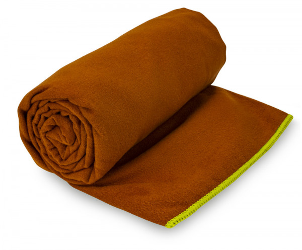 Rychleschnoucí ručník 80 x 130 cm hnědá