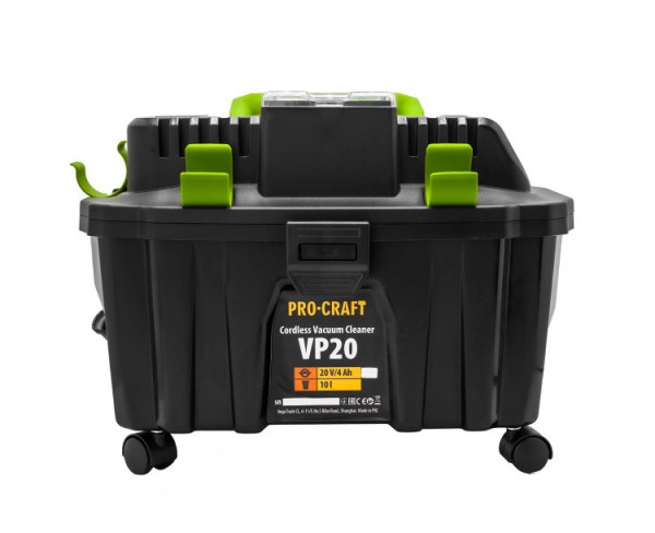 Procraft VP20 průmyslový vysavač aku (bez baterie a nabíječky)