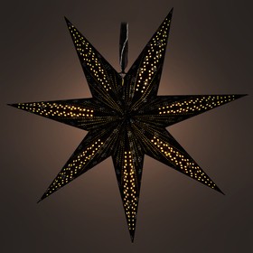 RXL 342 hvězda černá 10LED WW RETLUX