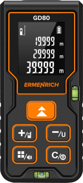 Laserový měřič Ermenrich Reel GD80