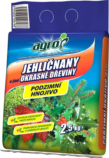 Hnojivo Agro  Podzimní hn. pro jehličnany 2.5kg