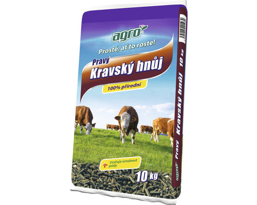 Hnojivo Agro  Pravý kravský hnůj 10 kg