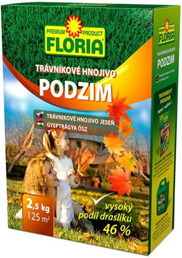 Hnojivo Agro  Floria podzimní trávníkové hnojivo 2.5kg