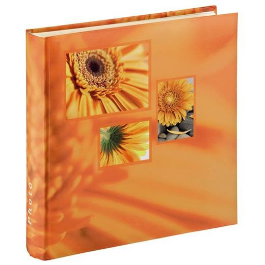 Fotoalbum Hama SINGO 30x30 cm, 100 stran, oranžové, lepicí