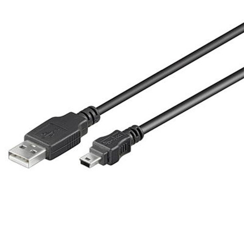 Kabel PremiumCord Kabel USB 2.0, A-B mini, 5pinů, 1m