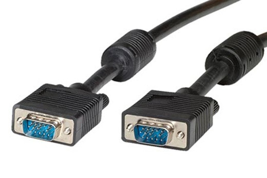 Kabel Roline propojovací VGA HQ MD15HD-MD15HD, 6m, stíněný, s ferity
